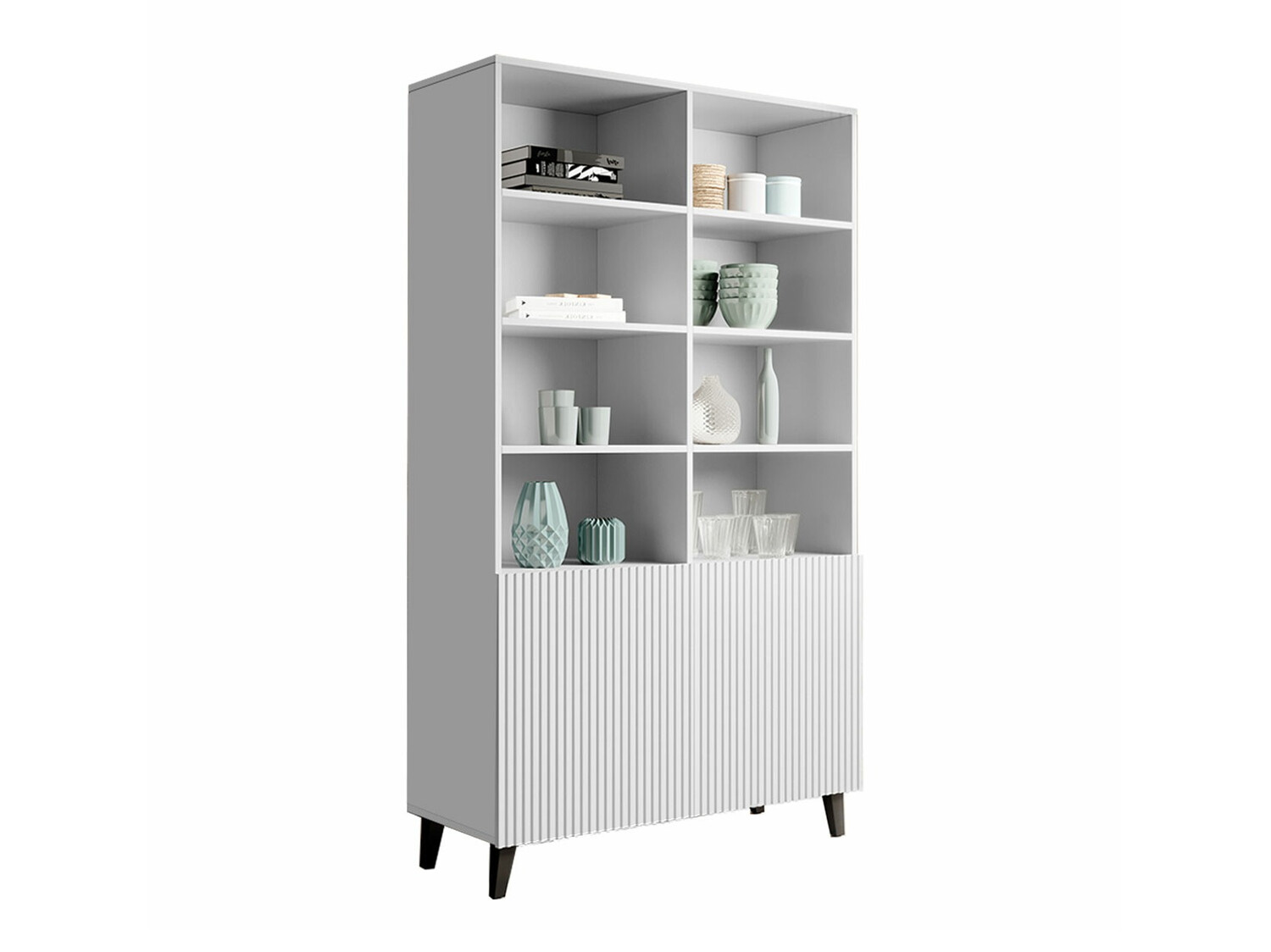 Scaffale Dicto I (Bianco + Nero)