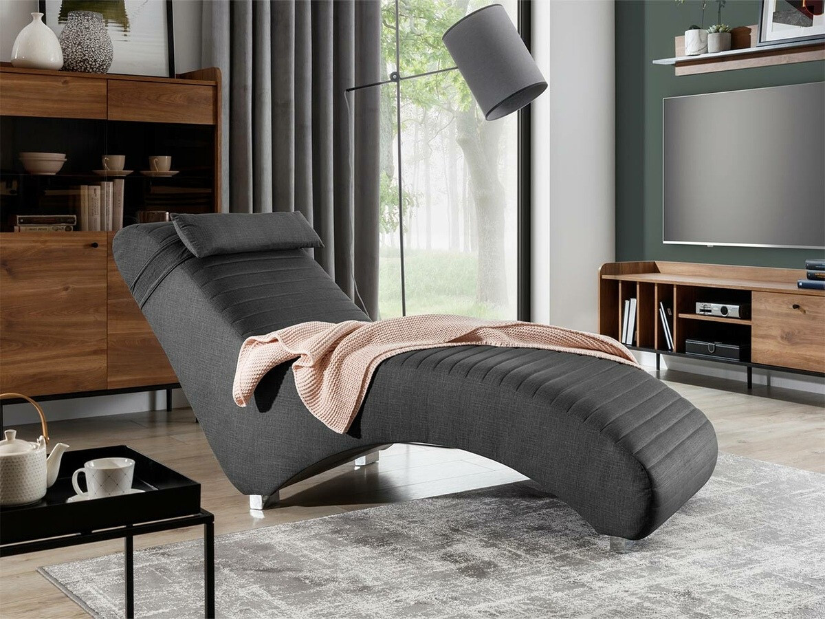 Chaise longue Providence 183 (Lisbon Nero)