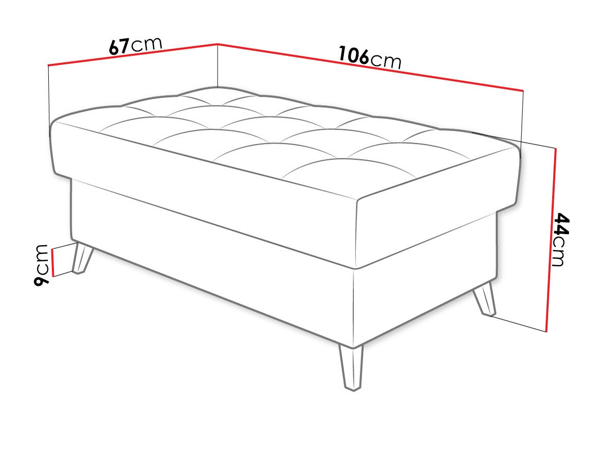 Panca imbottita Comfivo Agnus (Boucle Abriamo 10)