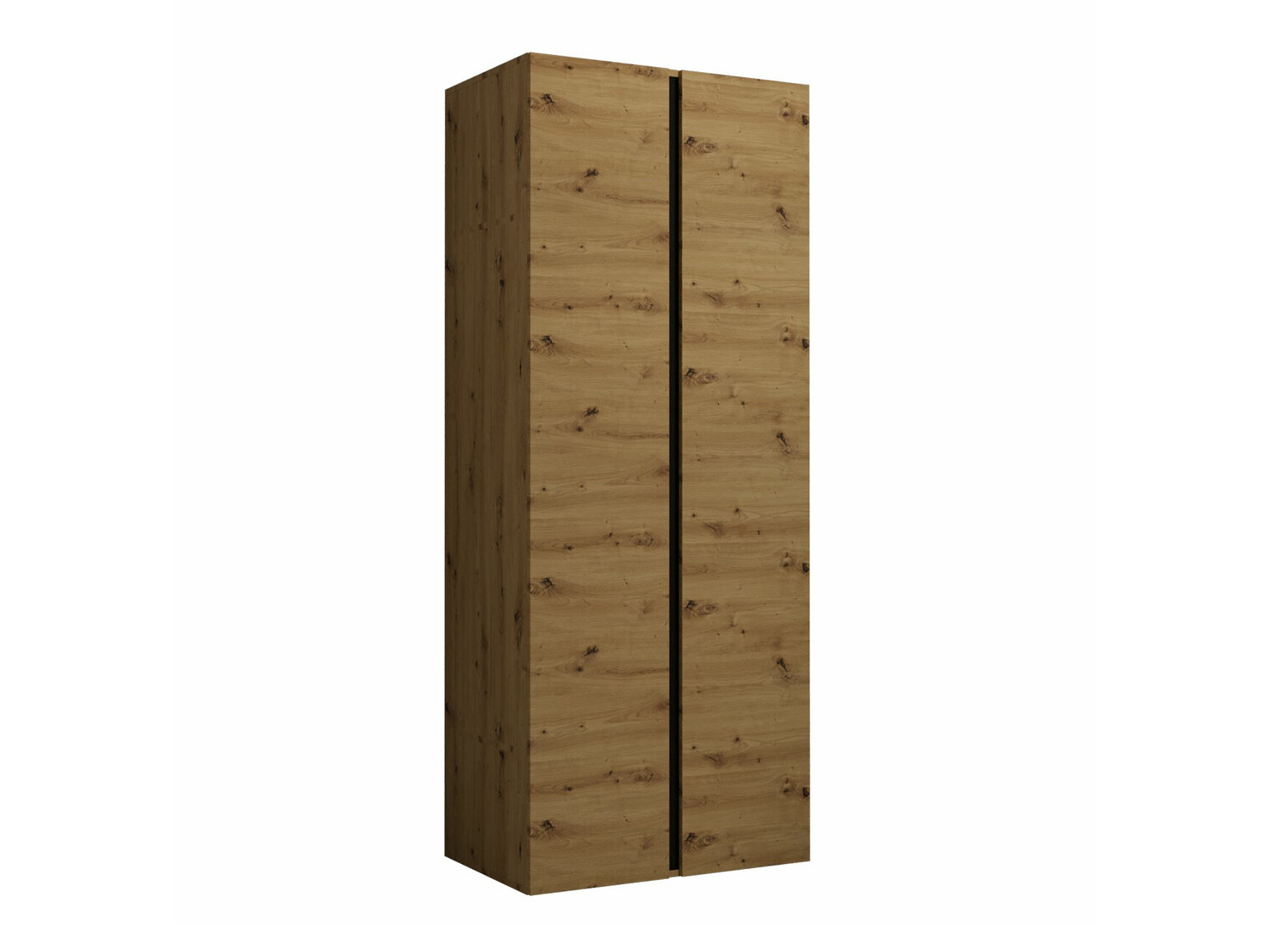Armadio Pinis (Rovere Artisan + Nero)