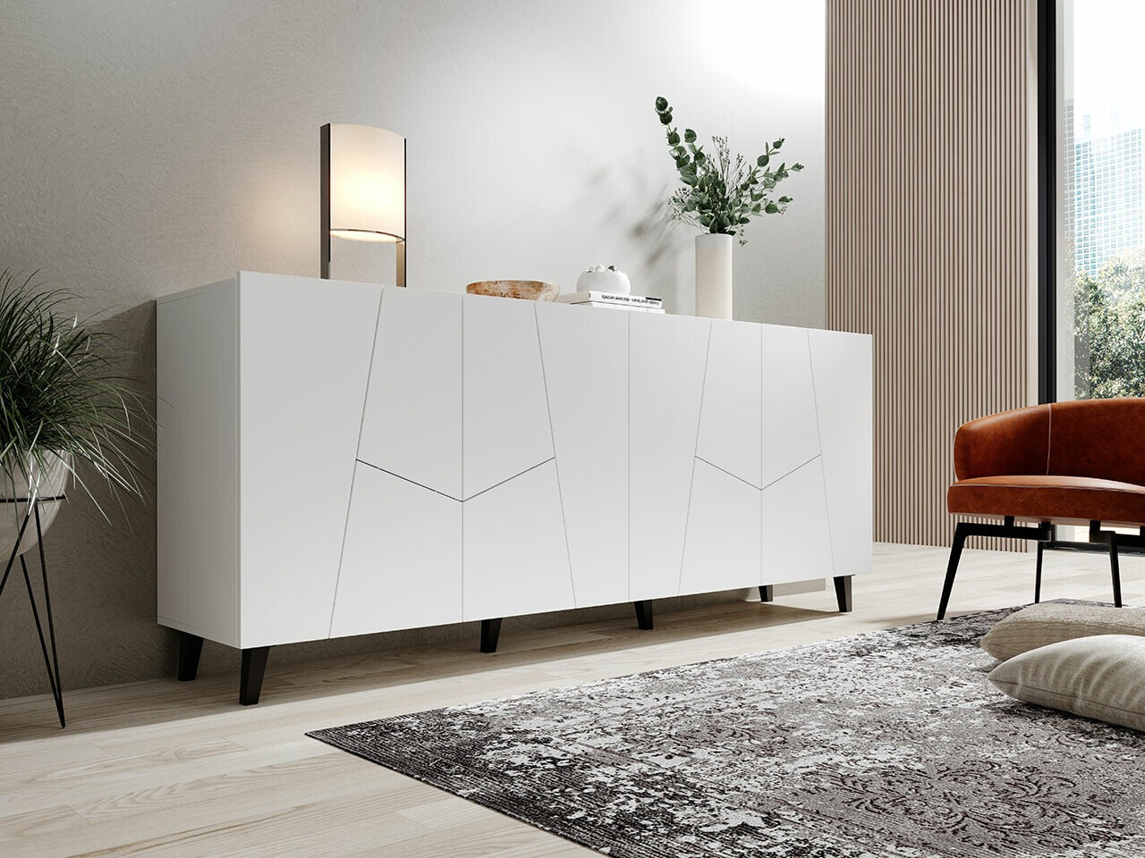 Madia Charlotte 180 (Bianco + Nero)