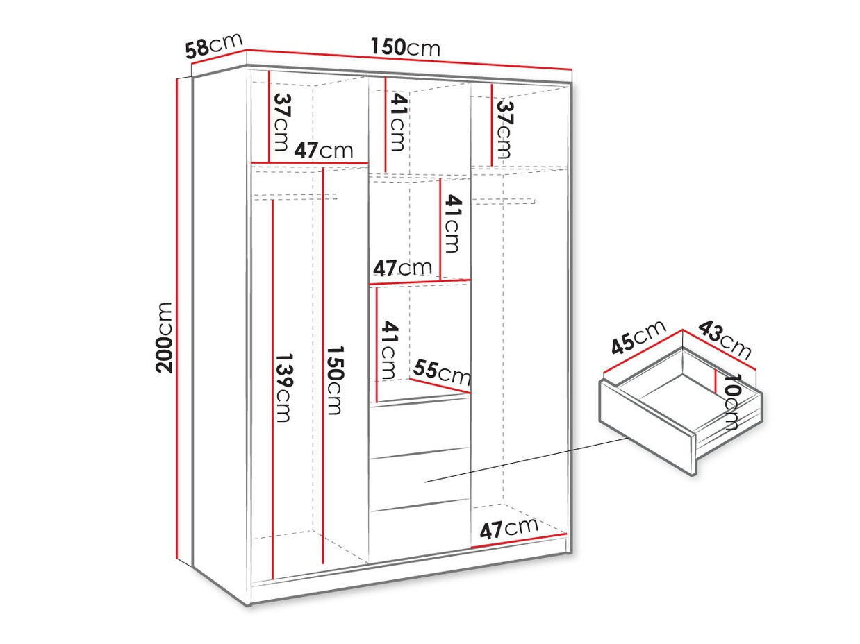 Armadio Enolevo 113 (Bianco)
