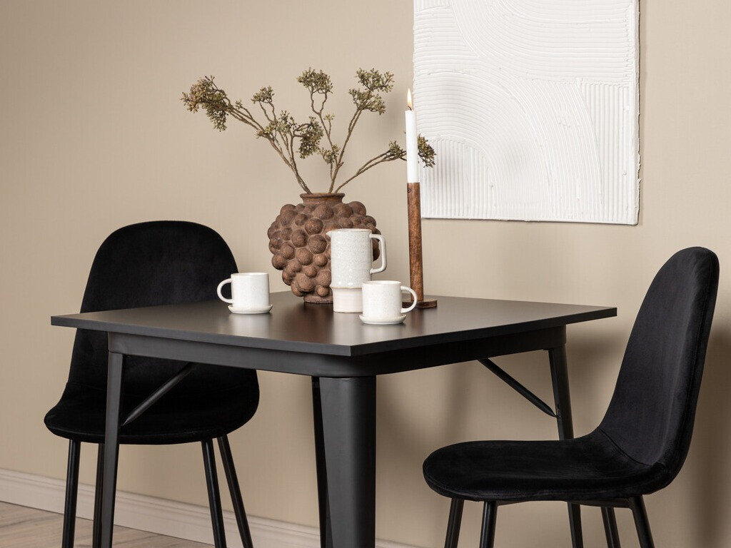 Set sala da pranzo Dallas 3353 (Nero)