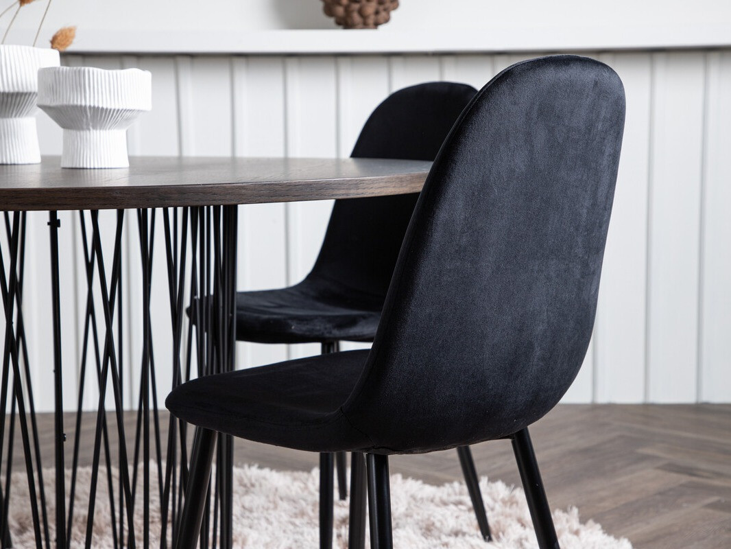 Set sala da pranzo Dallas 3370 (Nero)