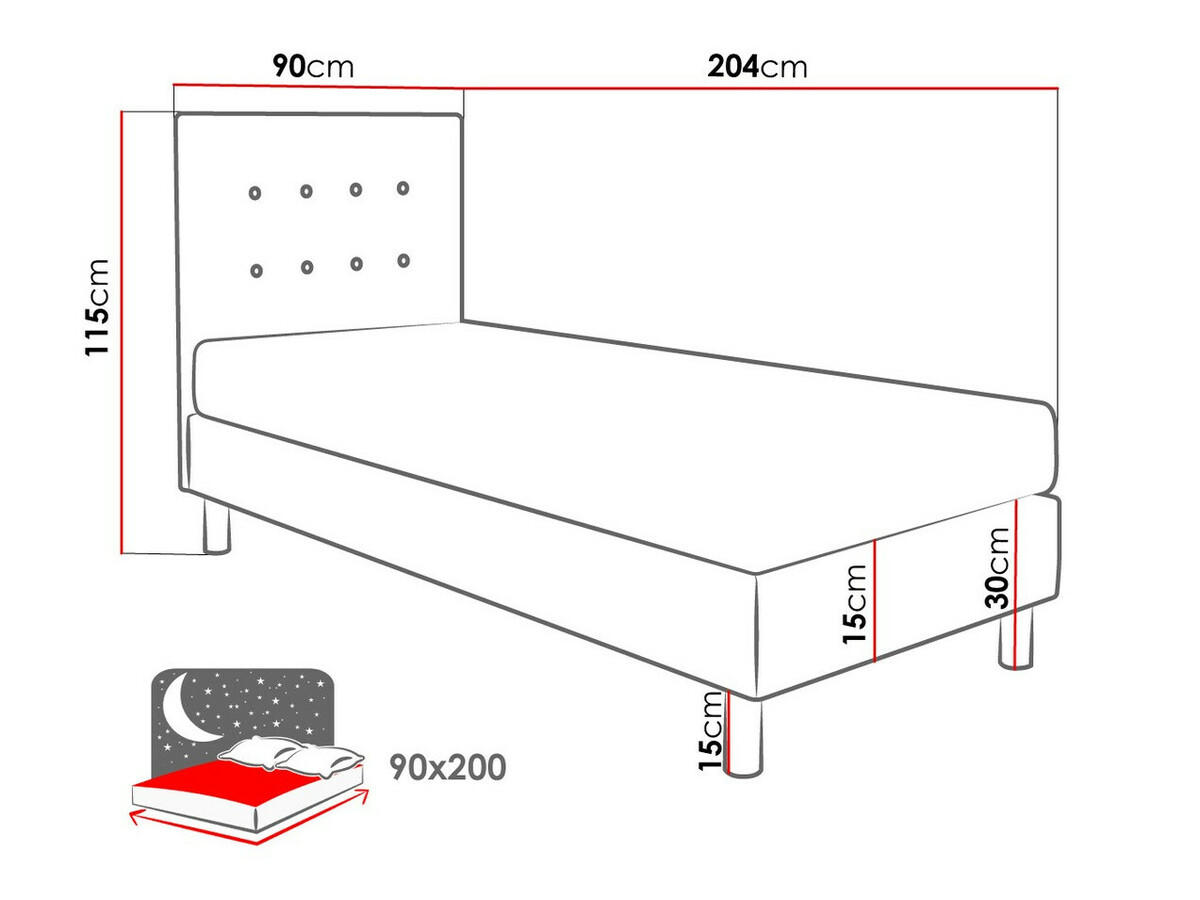 Letto Logan 100 (Solo 260)