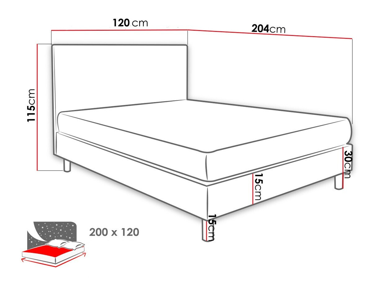 Letto Logan 100 (Solo 264)