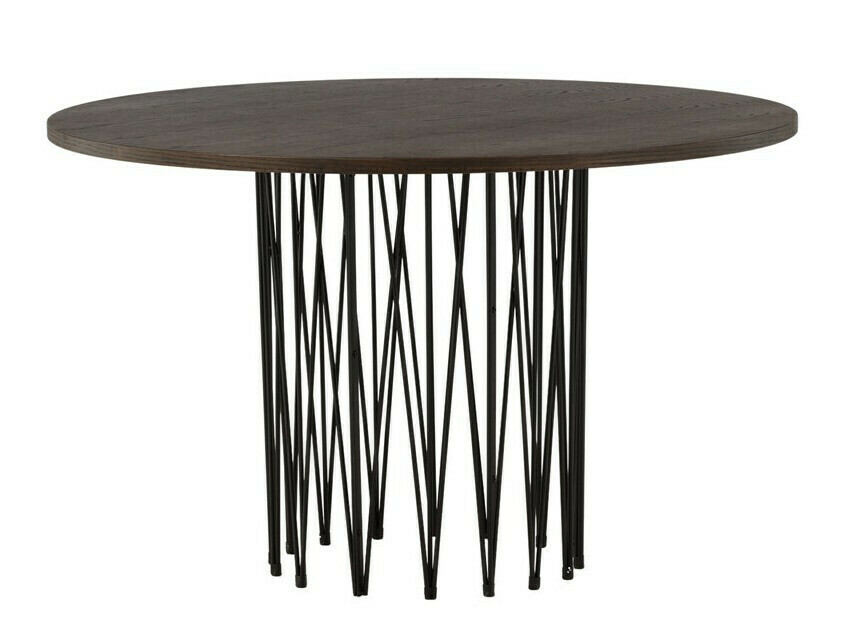 Set sala da pranzo Dallas 3379 (Marrone + Nero)