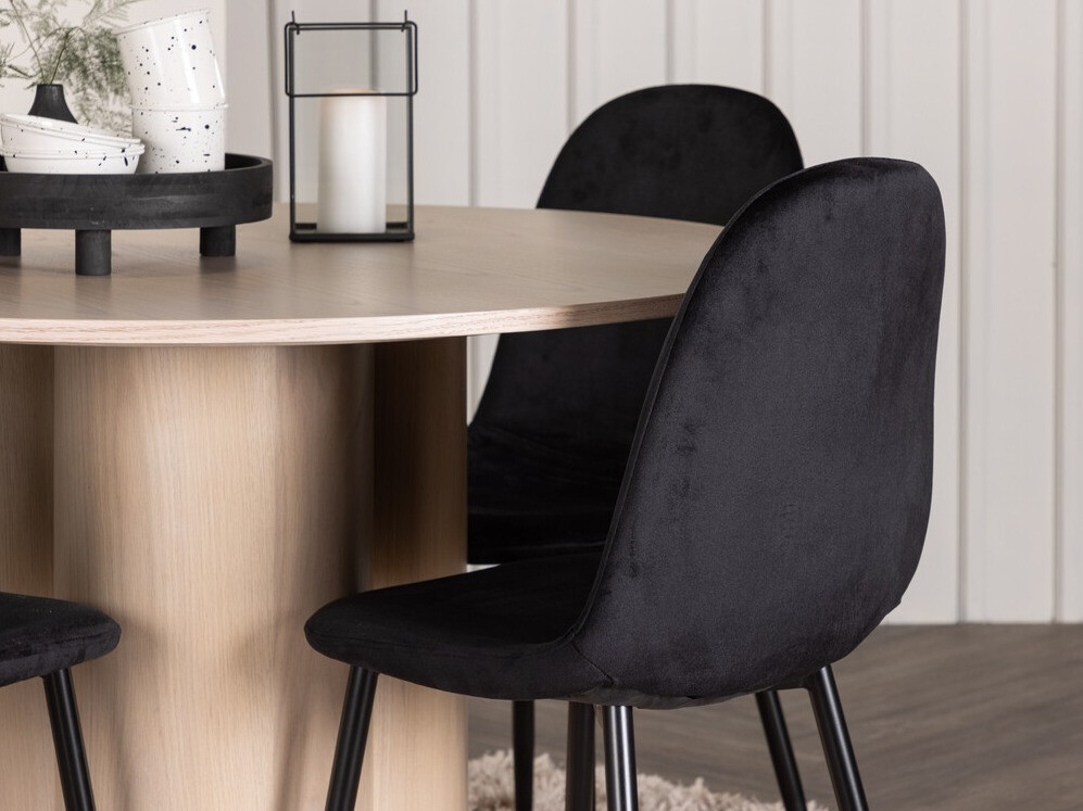 Set sala da pranzo Dallas 3401 (Nero)