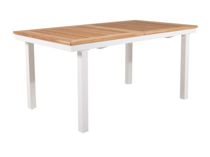 Tavolo esterno Dallas 809 (Teak + Bianco)