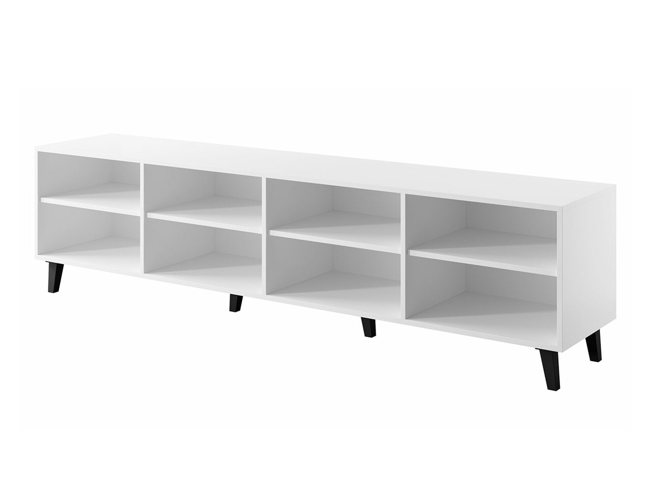 Parete attrezzata Charlotte 212 (Nero)