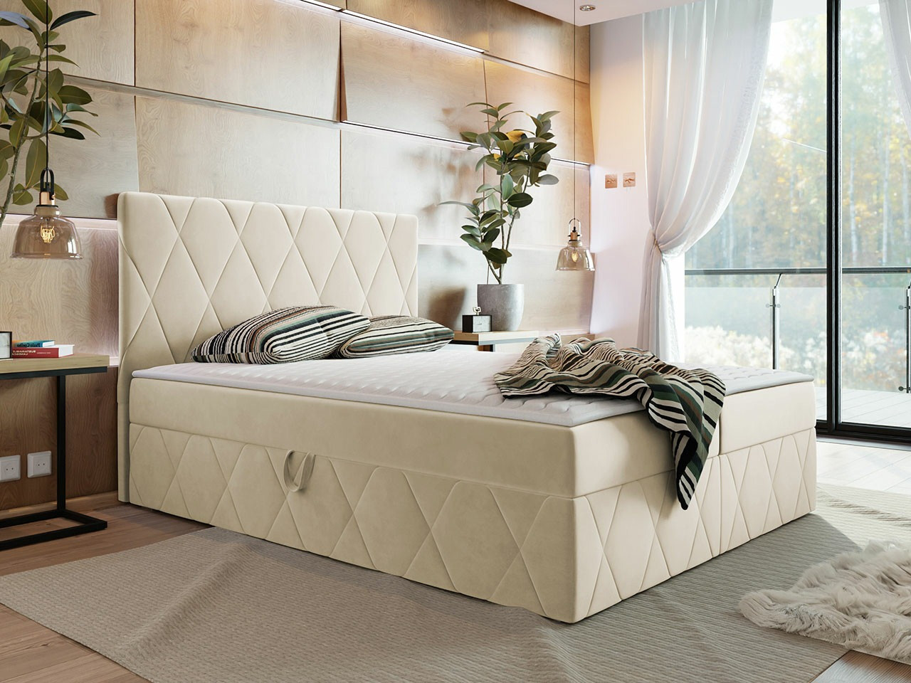 Letto continentale Comfivo Avis (Magic Velvet 2250)