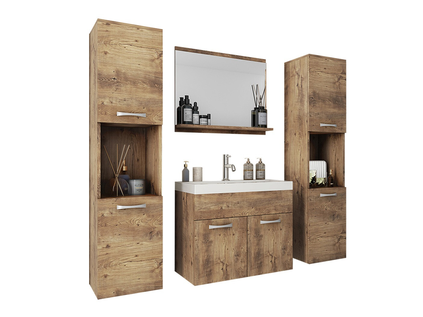 Set bagno Sarasota 123 (Noce)