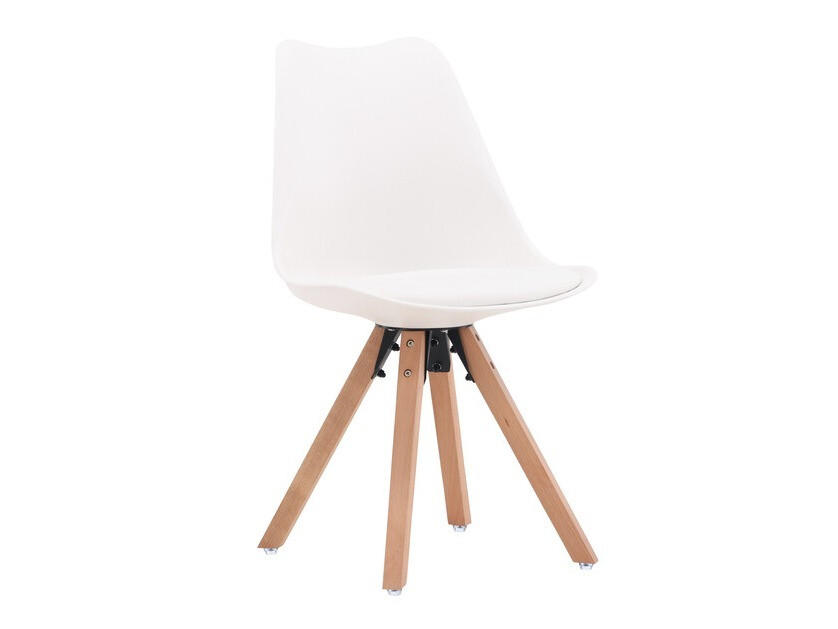 Sedia Dallas 3478 (Bianco + Luminoso legno)