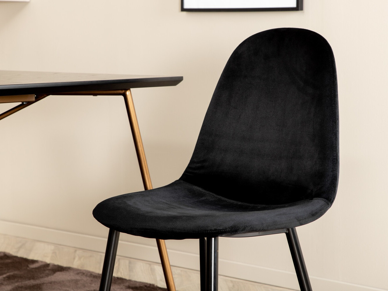 Set sala da pranzo Dallas 2713 (Nero)