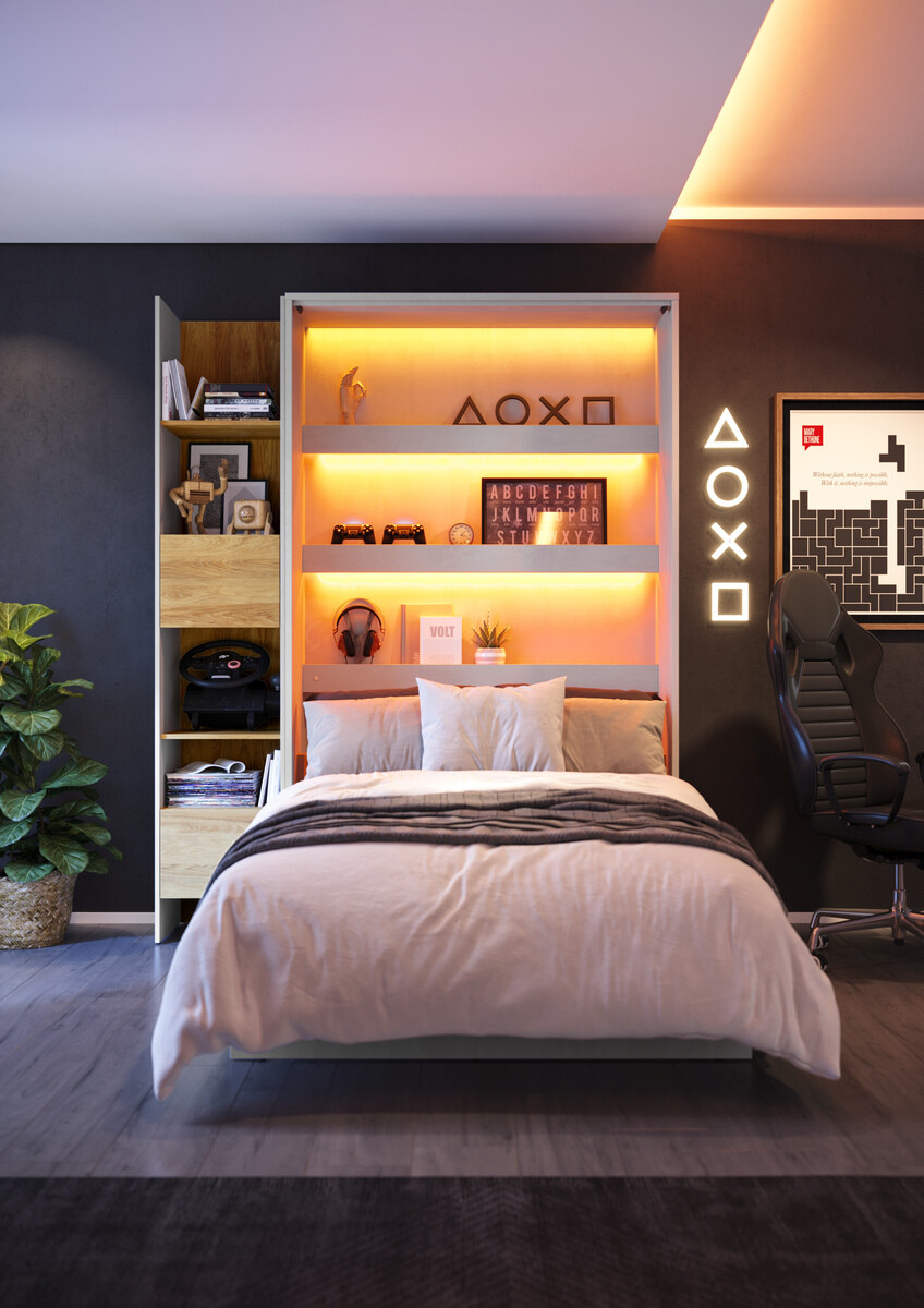 Letto a scomparsa Concept Pro Lenart Levfere 103 (90 x 200 cm)