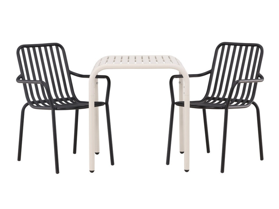 Set balcone Dallas 3531 (Nero)