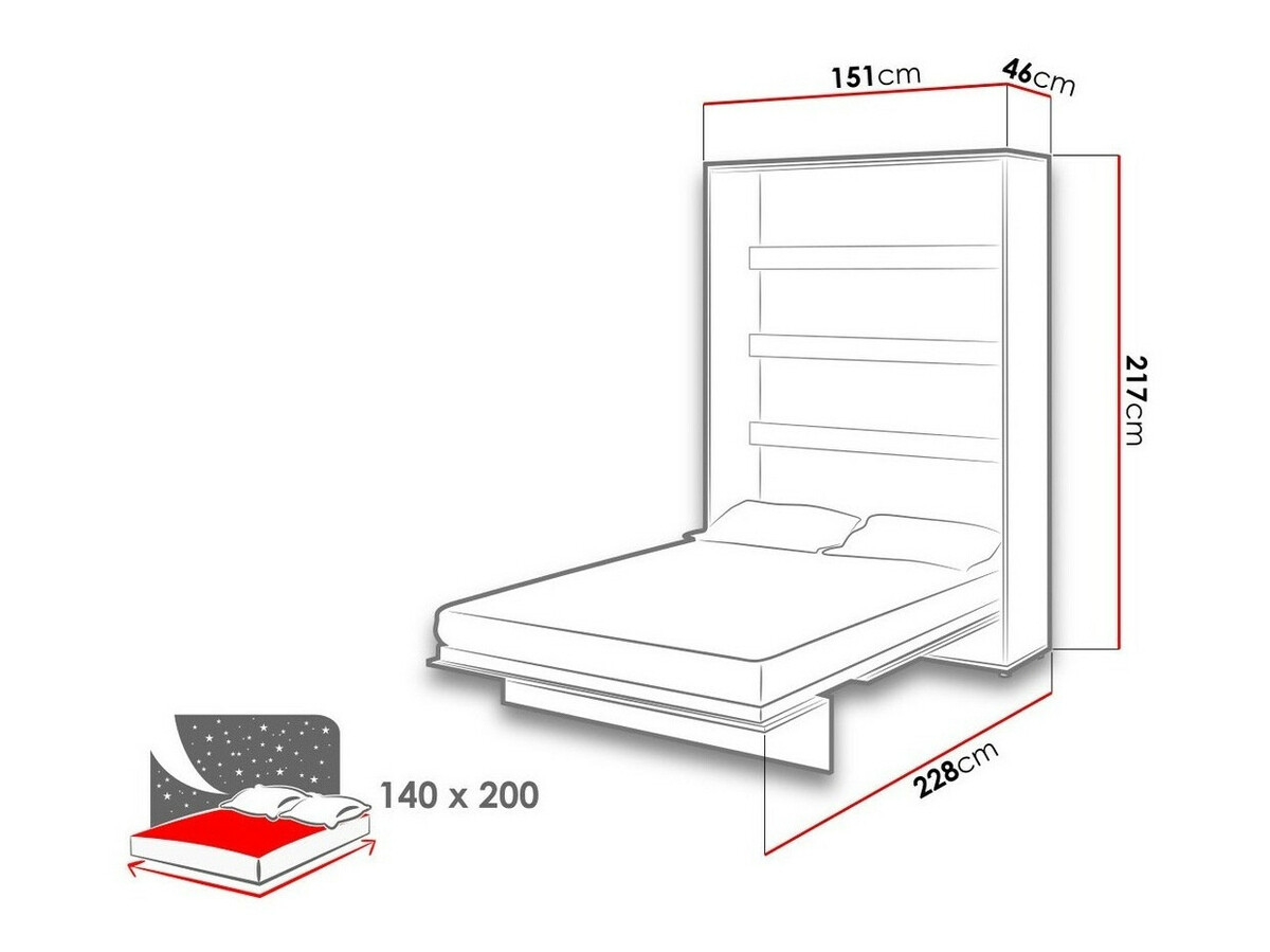 Set di mobili Concept Pro Lenart Levfere 133