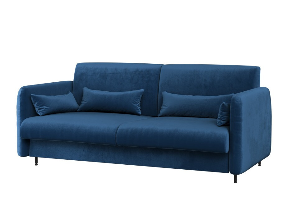 Divano Concept Pro Lenart Levfere 137 (Blu + Bianco)