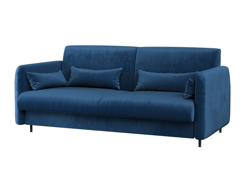 Divano Concept Pro Lenart Levfere 137 (Blu + Rovere Artisan)