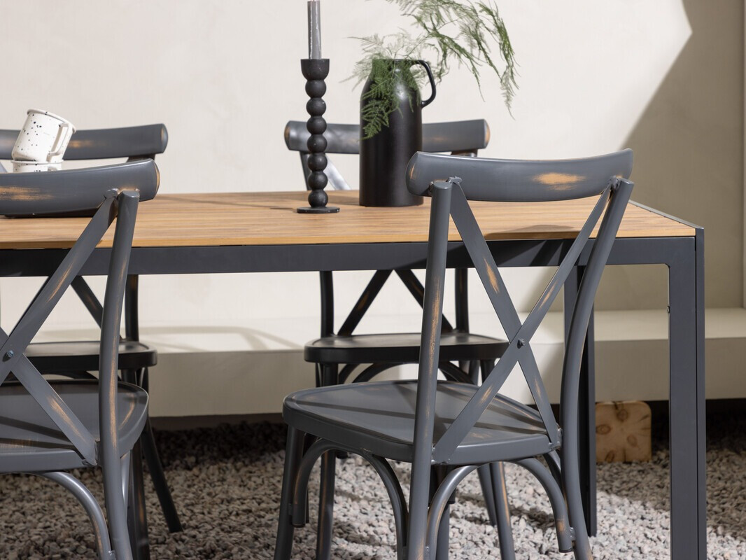 Tavolo e sedie set Dallas 3621