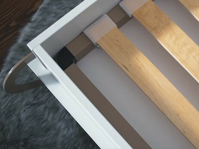 Letto a scomparsa Concept Pro Lenart Levfere 136 (Grigio)