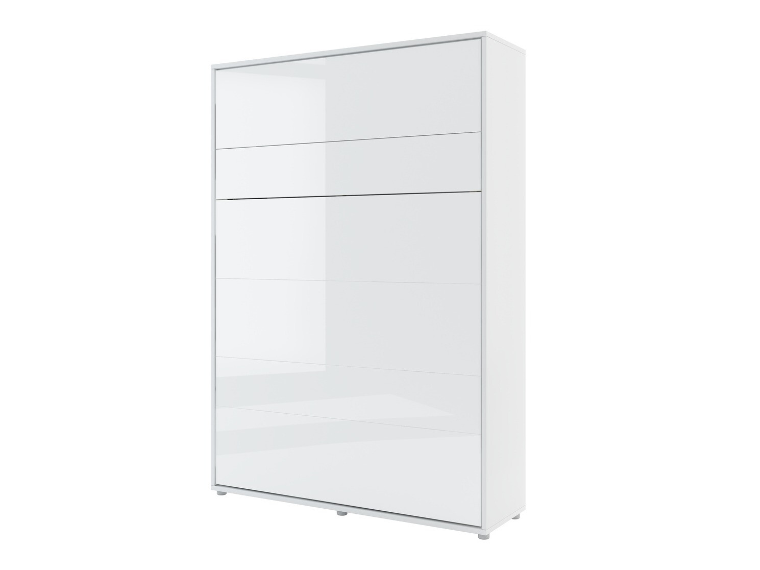 Set di mobili Concept Pro Lenart Levfere 139 (Bianco lucido + Bianco + Blu)