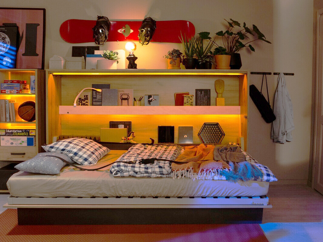 Letto a scomparsa Concept Pro Lenart Levfere 104