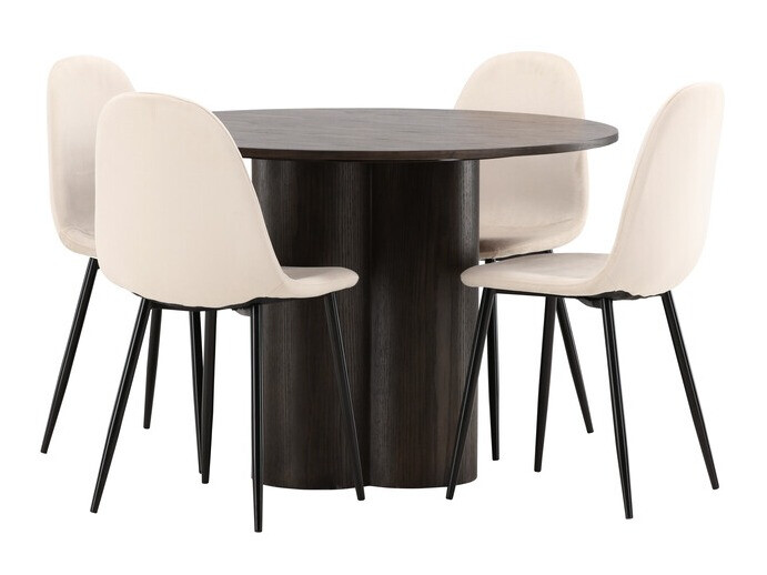 Set sala da pranzo Dallas 3750 (Crema)