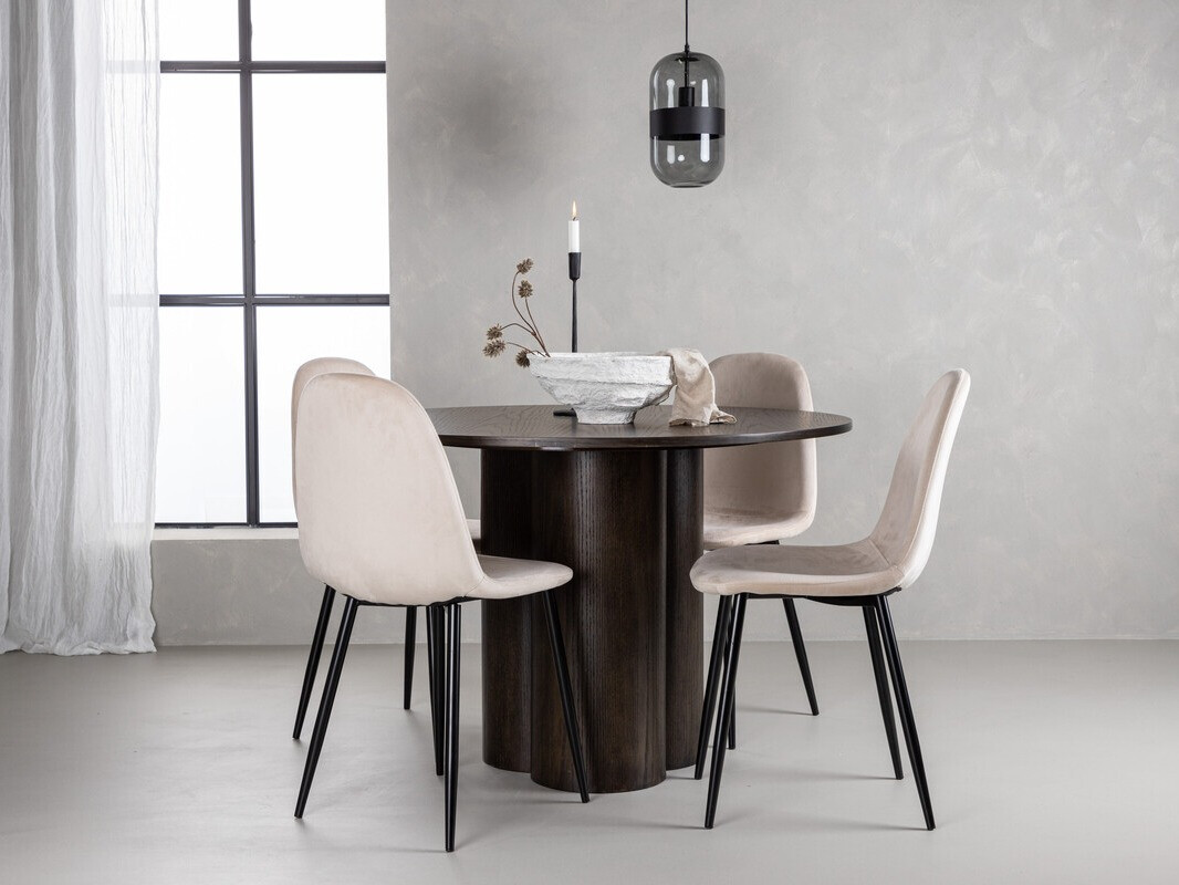 Set sala da pranzo Dallas 3750 (Crema)