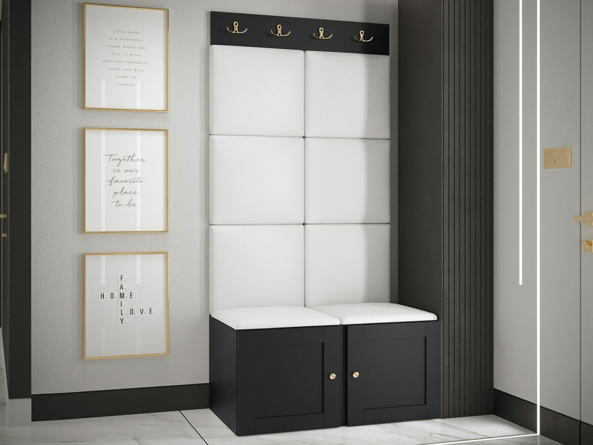 Set arredo da corridoio Hartford 375 (Eco pelle Soft 017)