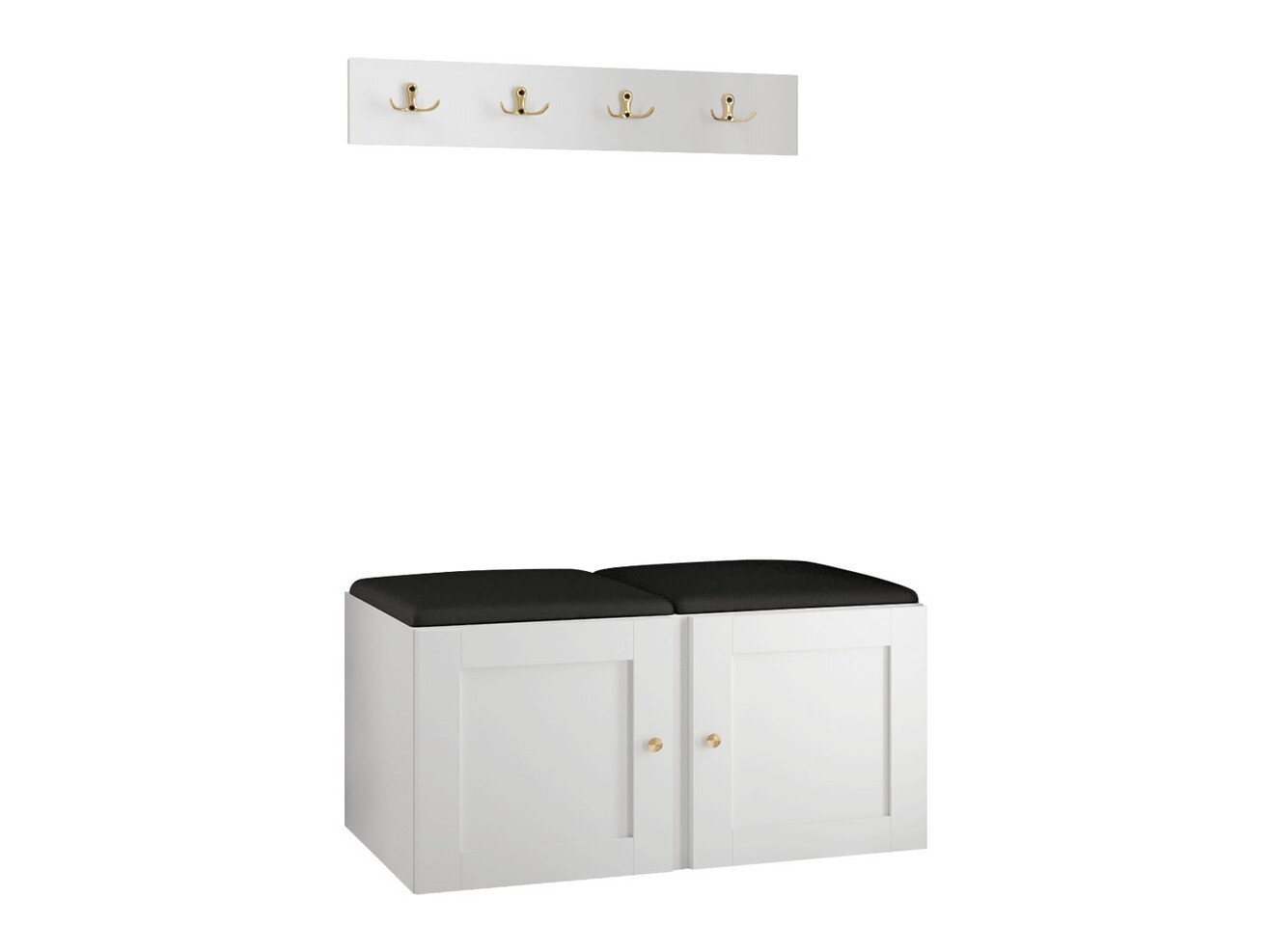 Set arredo da corridoio Hartford 376 (Eco pelle Soft 011)