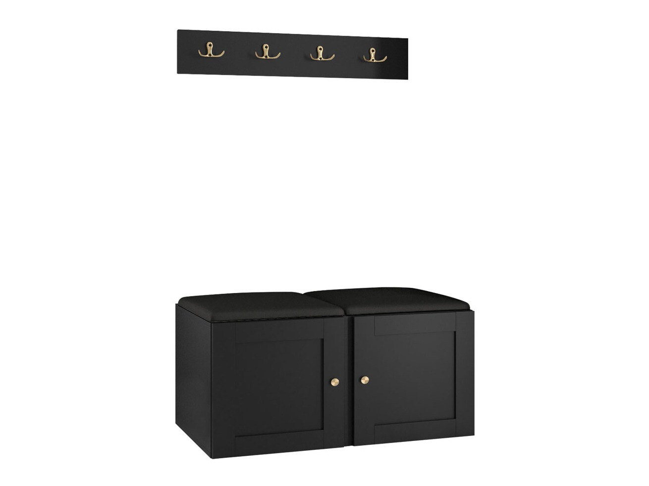 Set arredo da corridoio Hartford 376 (Eco pelle Soft 011)