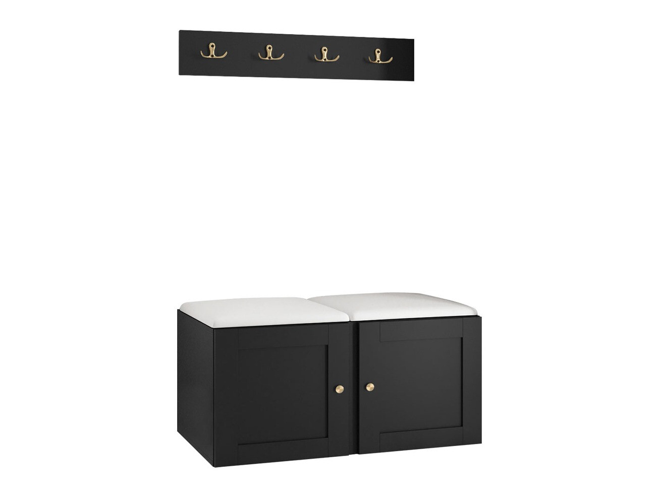 Set arredo da corridoio Hartford 376 (Eco pelle Soft 017)
