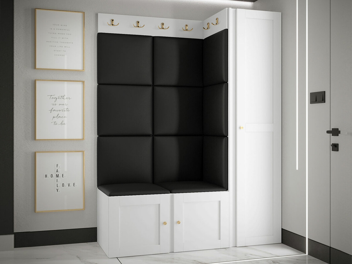 Set arredo da corridoio Hartford 377 (Bianco)