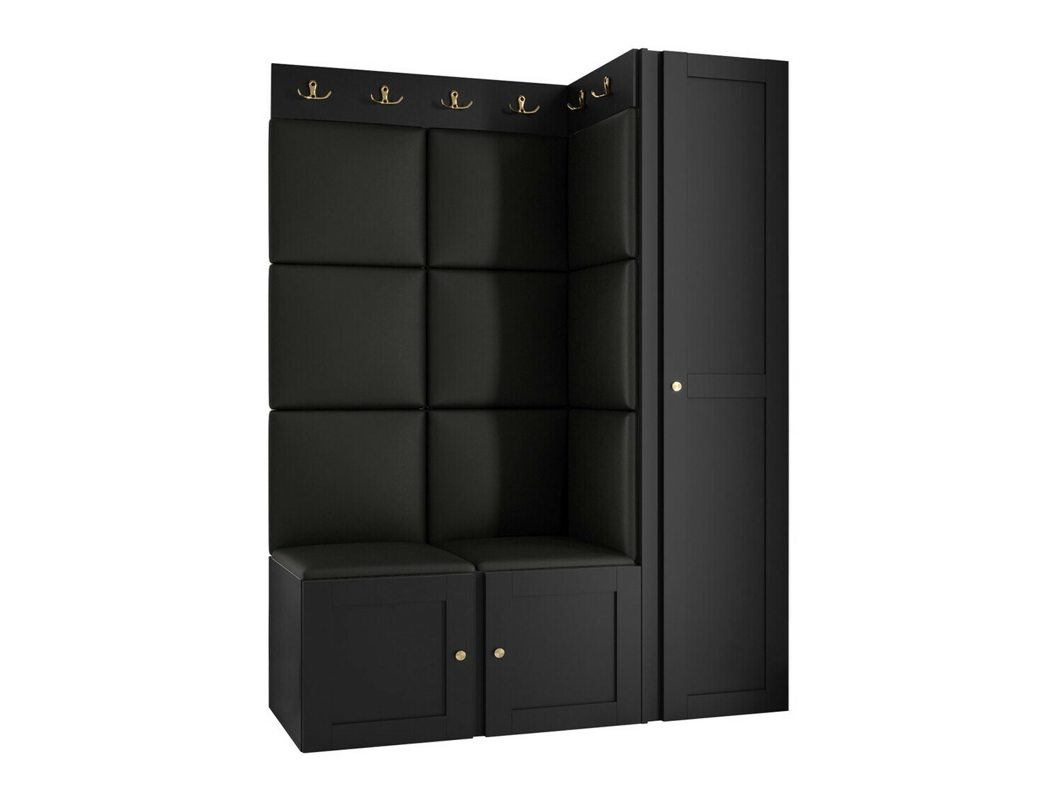 Set arredo da corridoio Hartford 377 (Eco pelle Soft 011)
