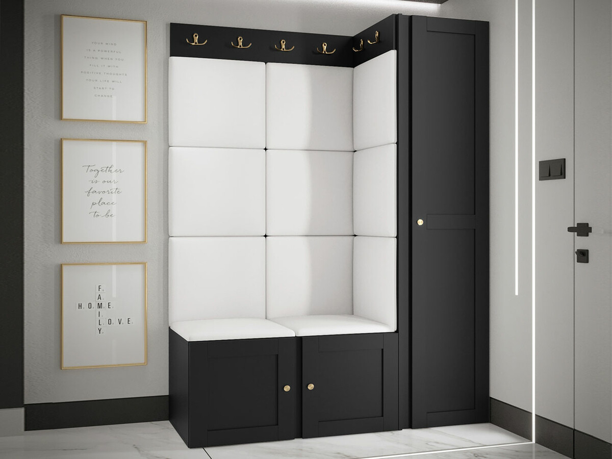 Set arredo da corridoio Hartford 377 (Eco pelle Soft 017)