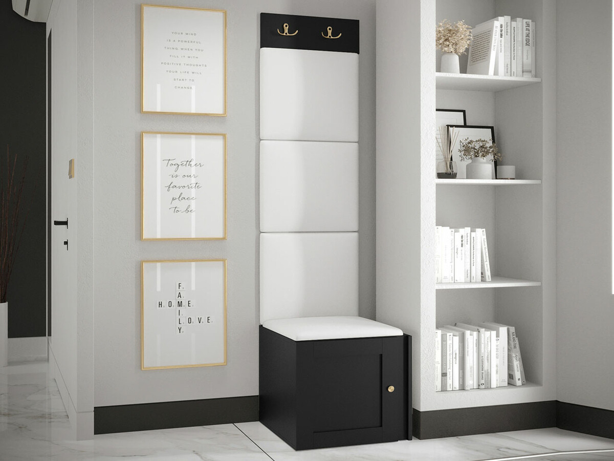 Set arredo da corridoio Hartford 378 (Nero)