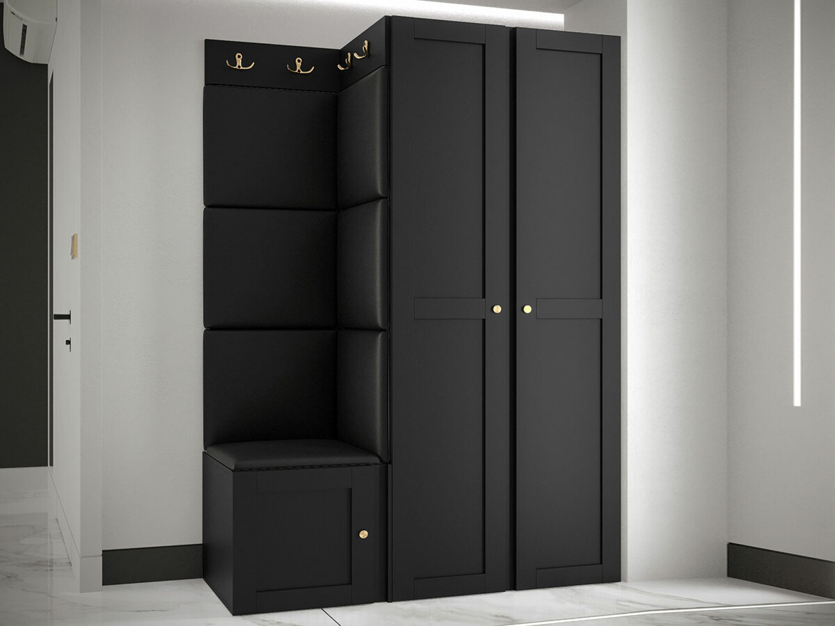 Set arredo da corridoio Hartford 379 (Eco pelle Soft 011)