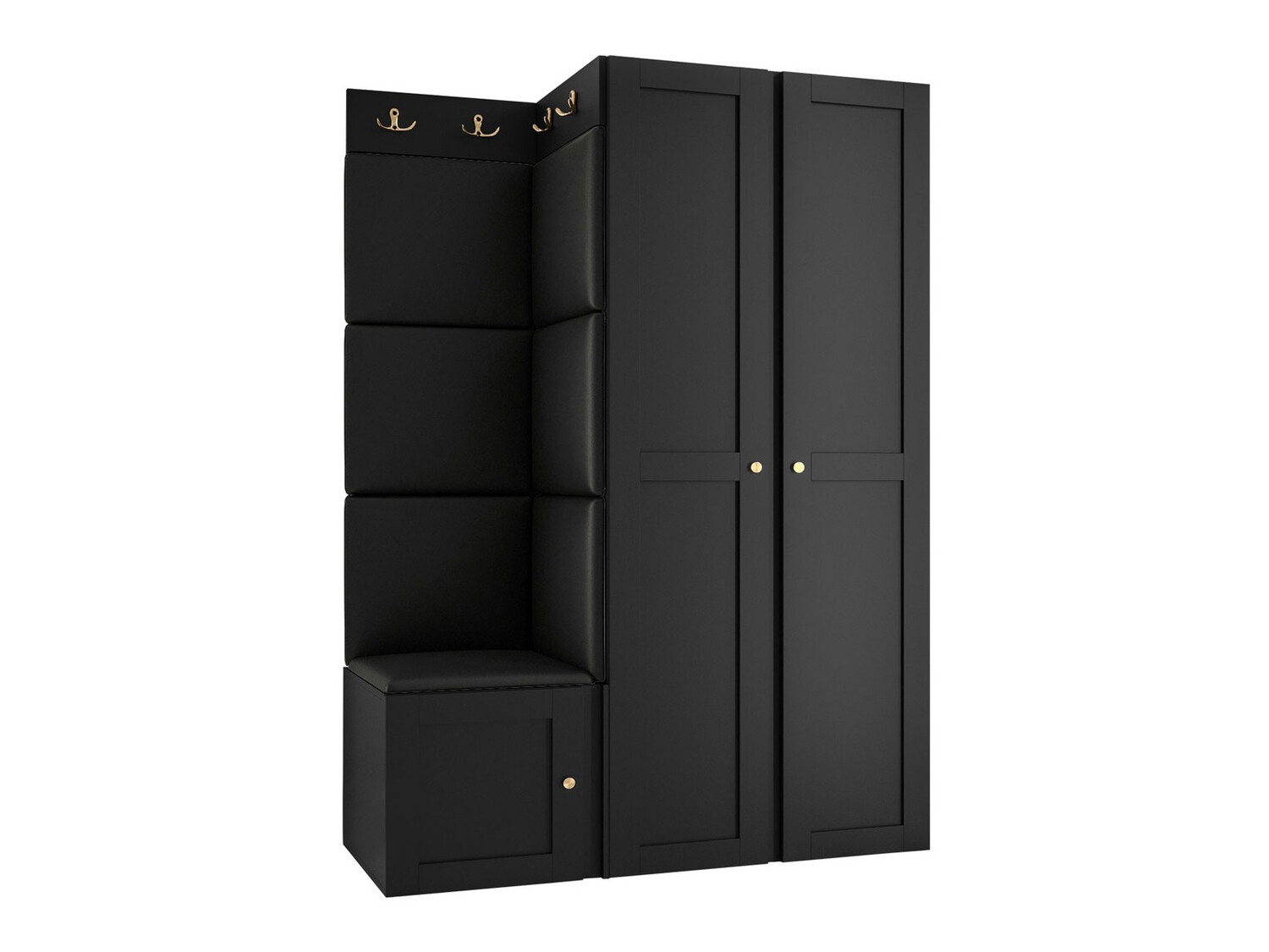 Set arredo da corridoio Hartford 379 (Eco pelle Soft 011)