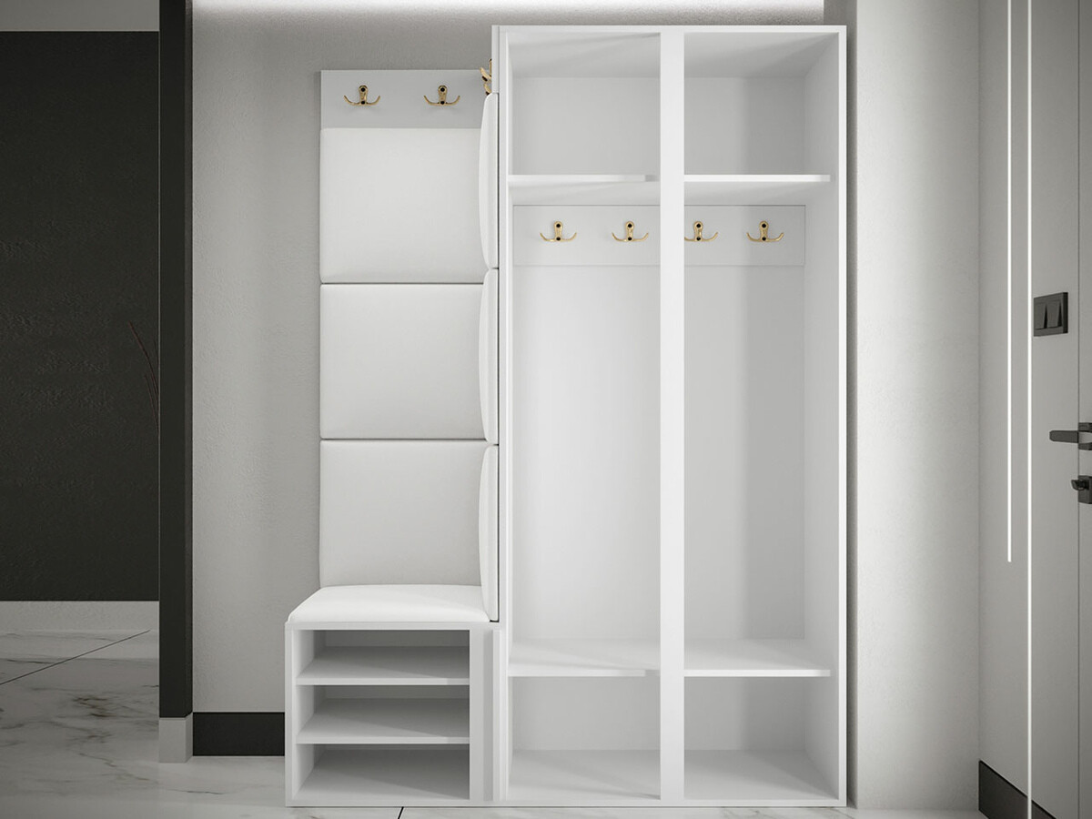 Set arredo da corridoio Hartford 379 (Eco pelle Soft 017)