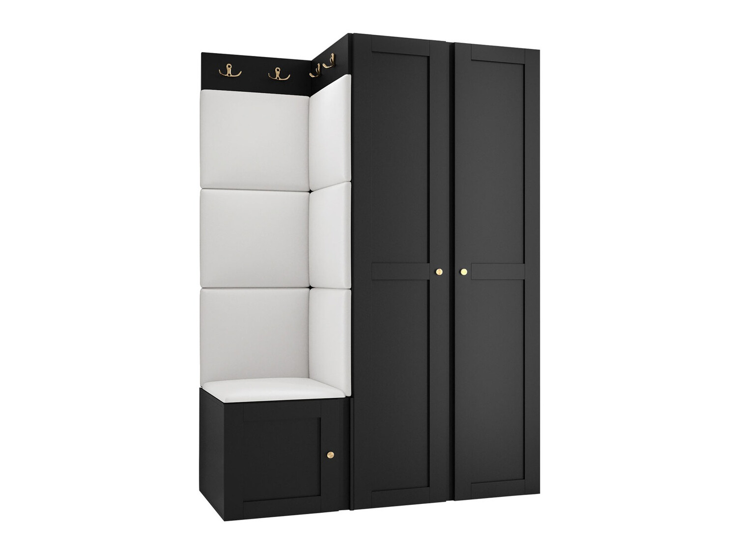 Set arredo da corridoio Hartford 379 (Eco pelle Soft 017)