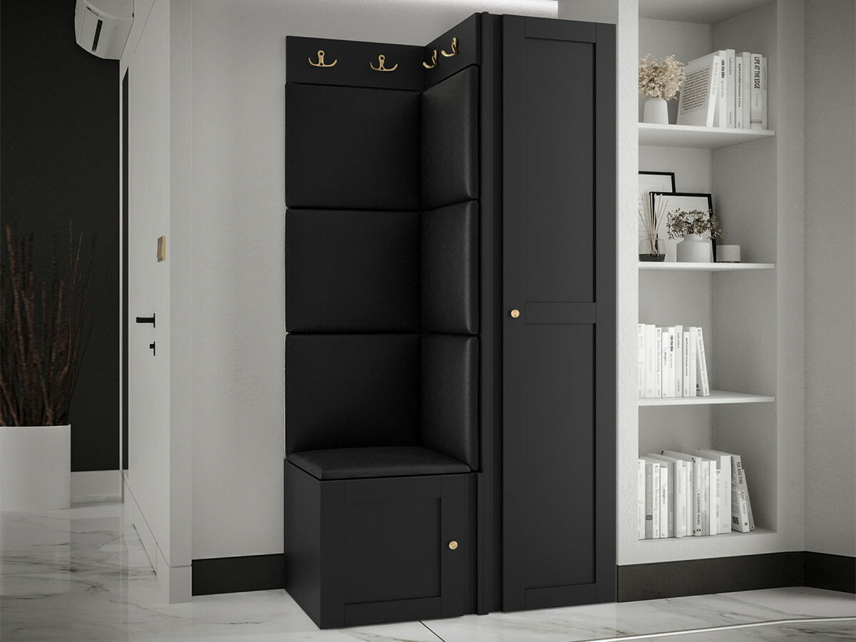Set arredo da corridoio Hartford 381 (Eco pelle Soft 011)