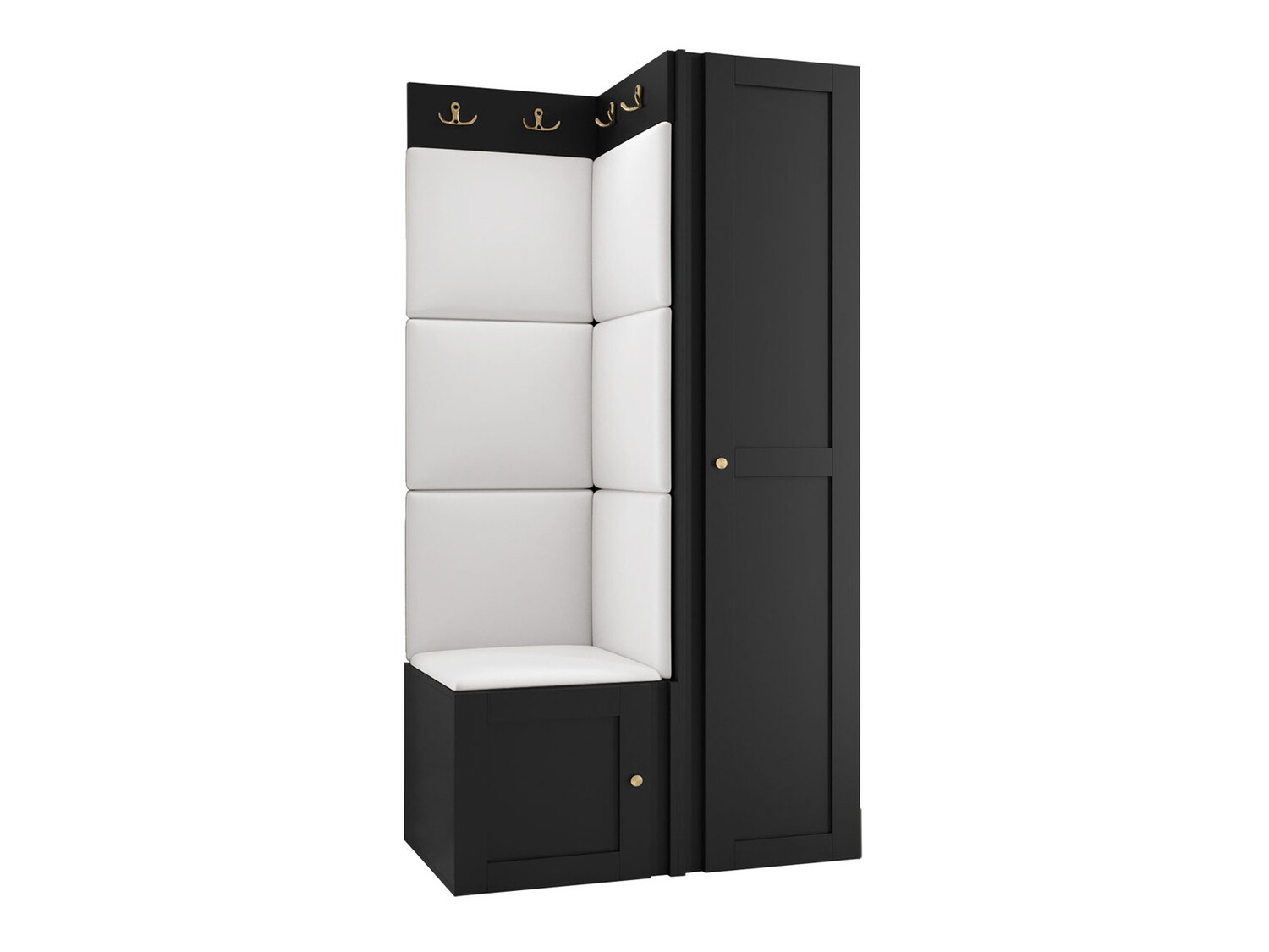 Set arredo da corridoio Hartford 381 (Eco pelle Soft 017)