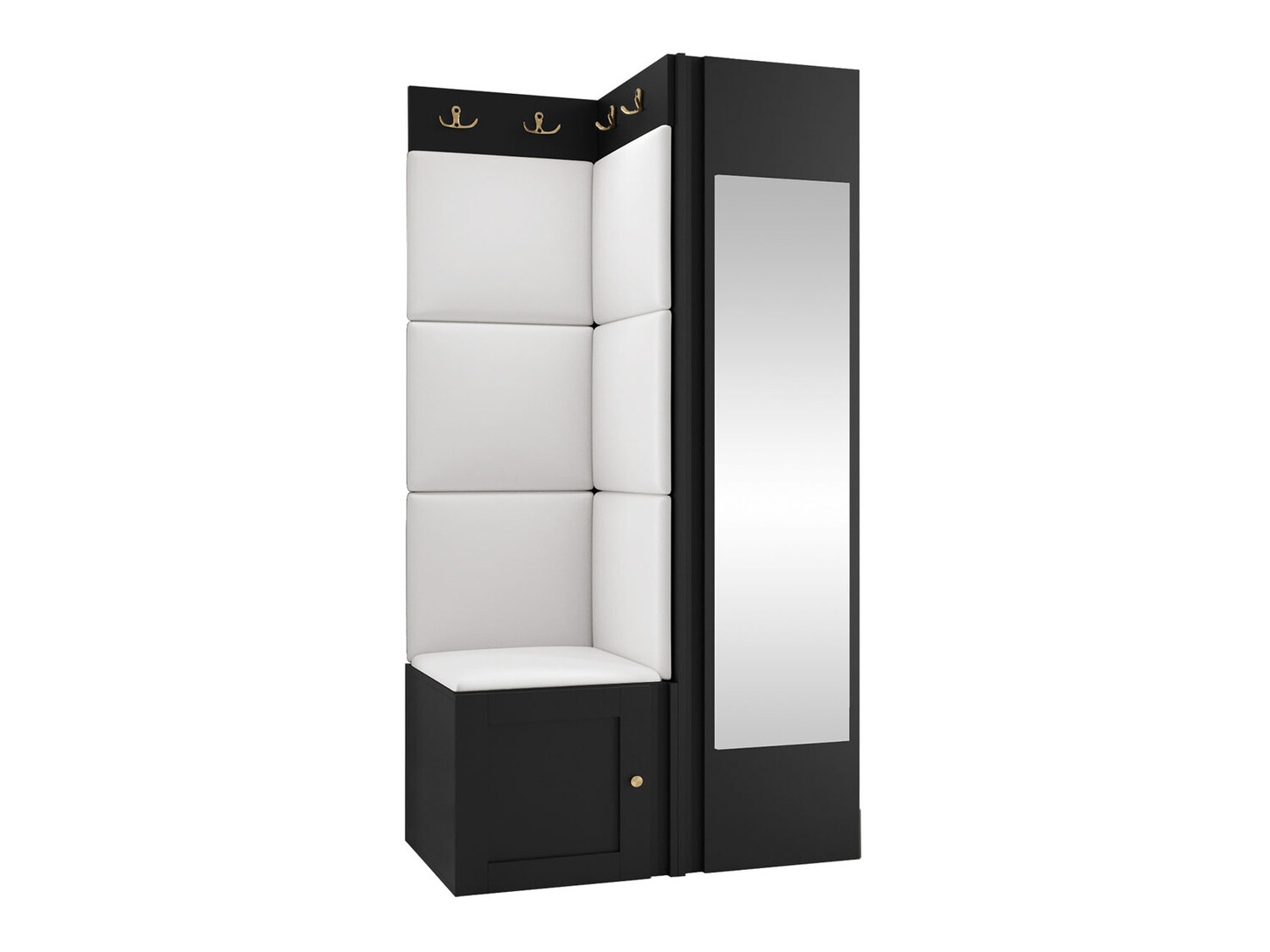 Set arredo da corridoio Hartford 382 (Eco pelle Soft 017)