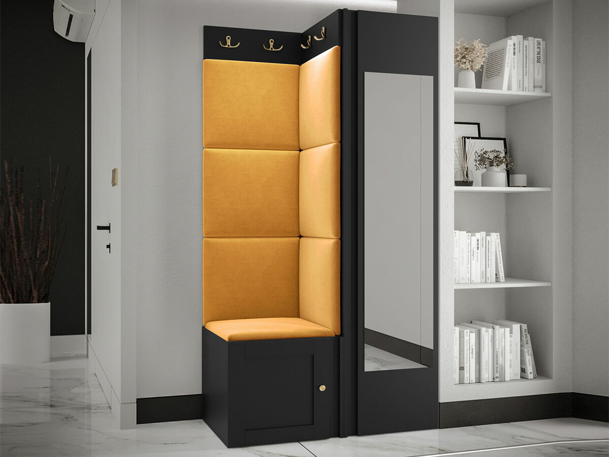 Set arredo da corridoio Hartford 382 (Nero)