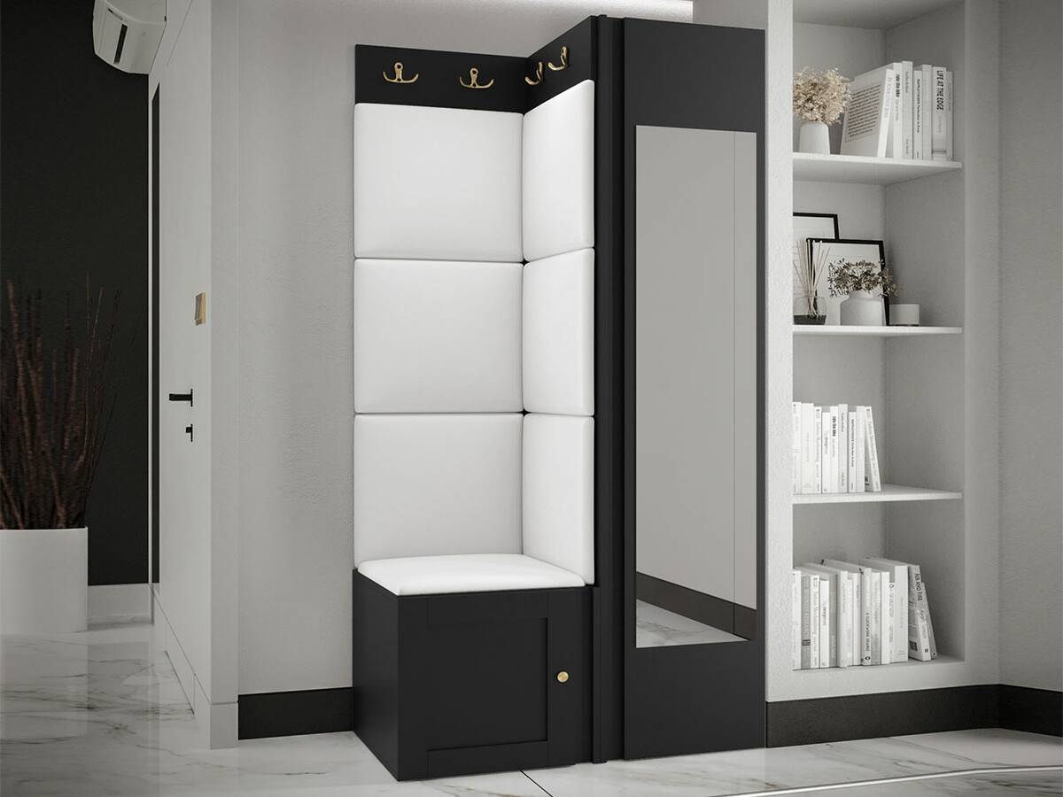 Set arredo da corridoio Hartford 382 (Nero)