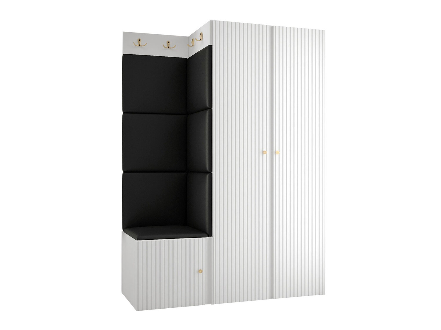 Set arredo da corridoio Hartford 387 (Eco pelle Soft 011)