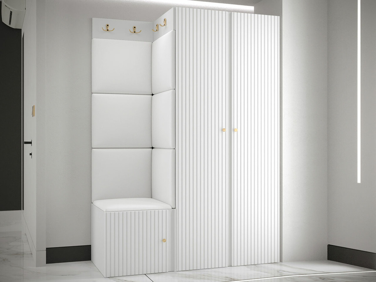 Set arredo da corridoio Hartford 387 (Eco pelle Soft 017)