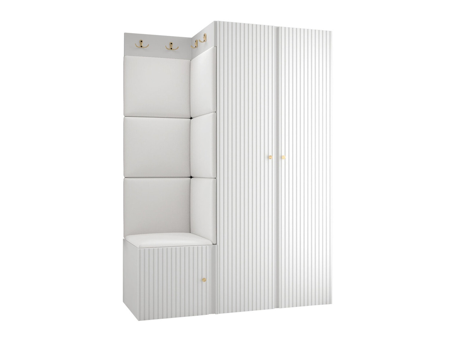 Set arredo da corridoio Hartford 387 (Eco pelle Soft 017)