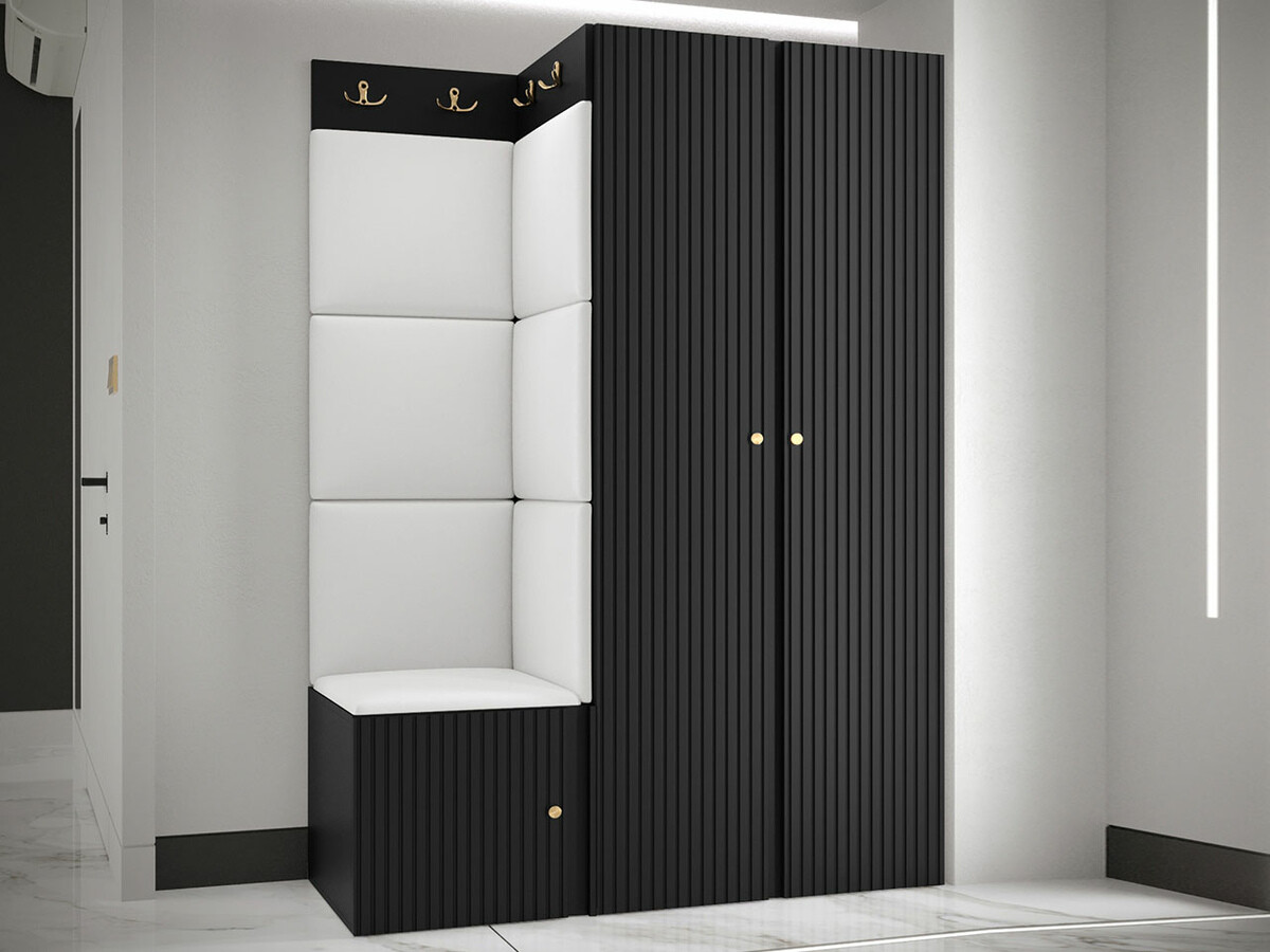 Set arredo da corridoio Hartford 387 (Eco pelle Soft 017)